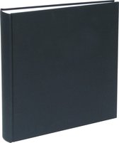 Deknudt Frames fotoalbum - zwart linnen - 100 witte pagina's