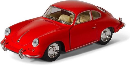 Kinsmart Porsche 356B Carrera 2 — Rood