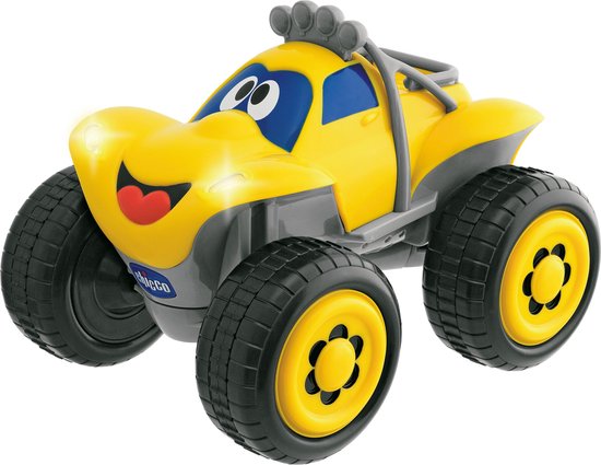 Chicco Billy Big Wheels - Bestuurbare auto - Geel | bol.com