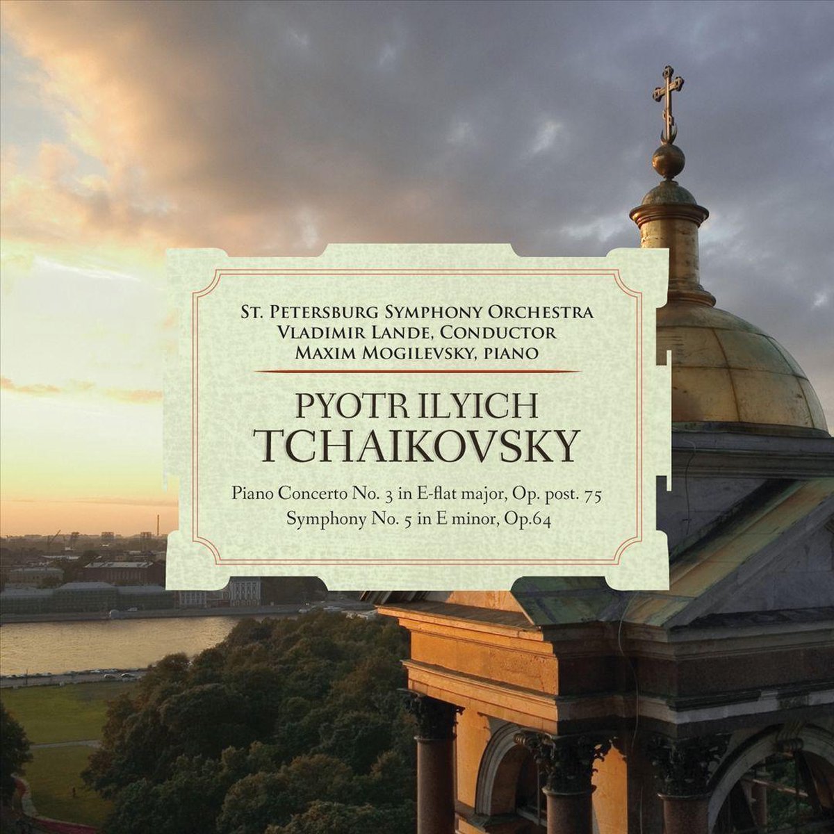 Pyotr Il'yich Tchaikosky: Piano Concerto No. 3 in E Flat Major/..
