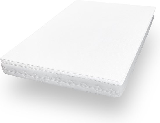 Lumaland - Matras topper - Comfort schuim - Visco elastisch orthopedisch topdekmatras - 160 x 200 cm + 3,5 cm