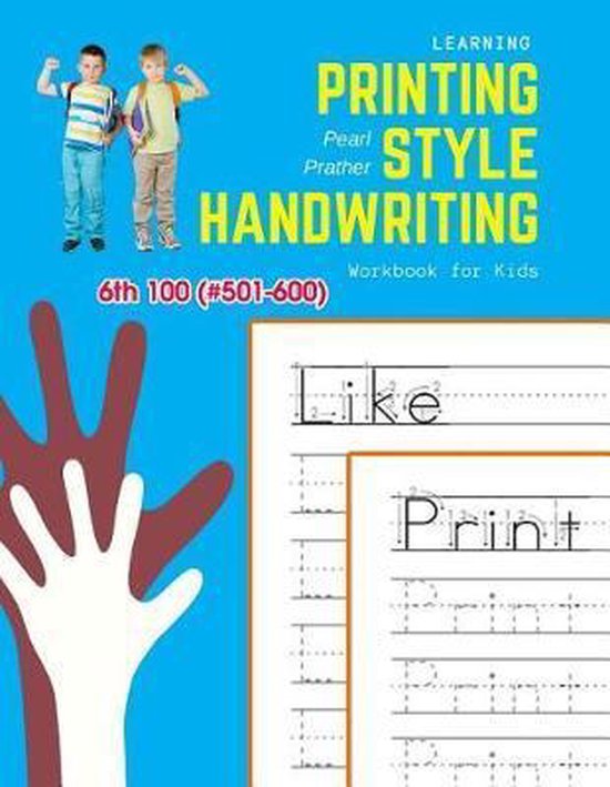 1000 English Fry Sight Words Printing Style Handwriting- Lea ... - cover