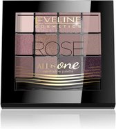 Eveline Cosmetics Eyeshadow Palette All In One 12 Colors Rose