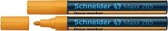 Schneider krijtmarker - Maxx 265 - oranje - 2 stuks - S-126506-2