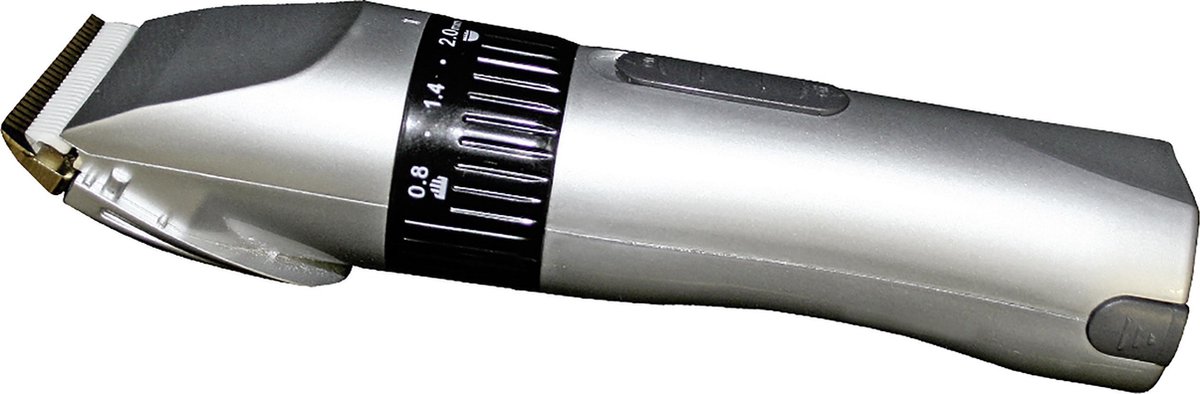 HKM - Scheermachine - Profi Batterij - 12W, 03 KG - Zwart/Zilver