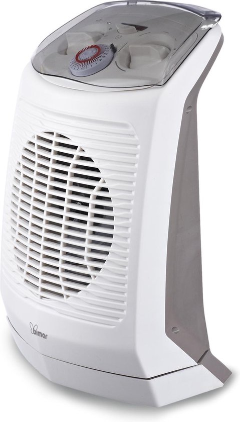 bimar HF201 Ventilatorkachel 20 m² Wit, Grijs