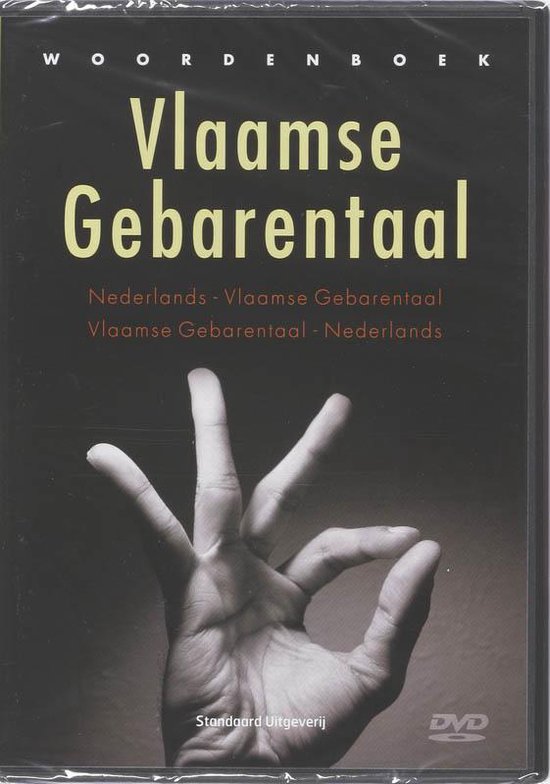 Cover van het boek 'Woordenboek Vlaamse Gebarentaal'