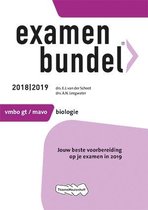 Boek cover Examenbundel vmbo-gt/mavo Biologie 2018/2019 van E.J. van der Schoot