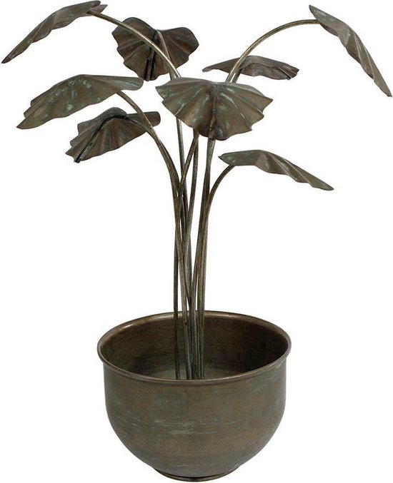 Classificatie Respect amateur Decoratie Plant Metaal, 39,5cm | bol.com