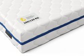 Perfectmatras Koudschuim Matras 130x200 cm – Tot 120 KG Orthopedisch HR 50 schuim (H4) – Koudschuimmatras met Wasbare Tijk – Pure Foam +