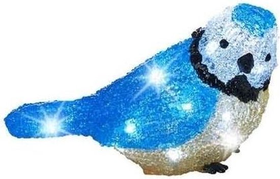 Kerstverlichting voor buiten - Verlichte blauwe LED lampjes - 22 cm -... bol.com