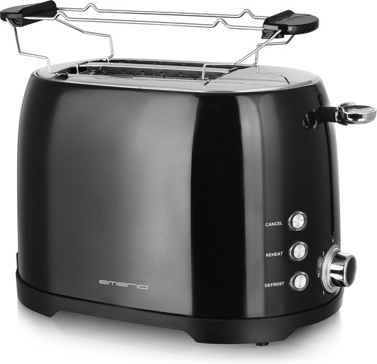 Smeg Toaster Emerio Broodrooster 700W Sneetjes Met