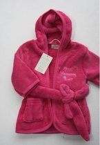 Baby badjas roze maat 56/62