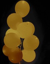 Gouden LED Ballonnen - 5 stuks
