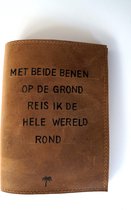 Paspoorthoesjes | Quote, MET BEIDE BENEN | Bruin