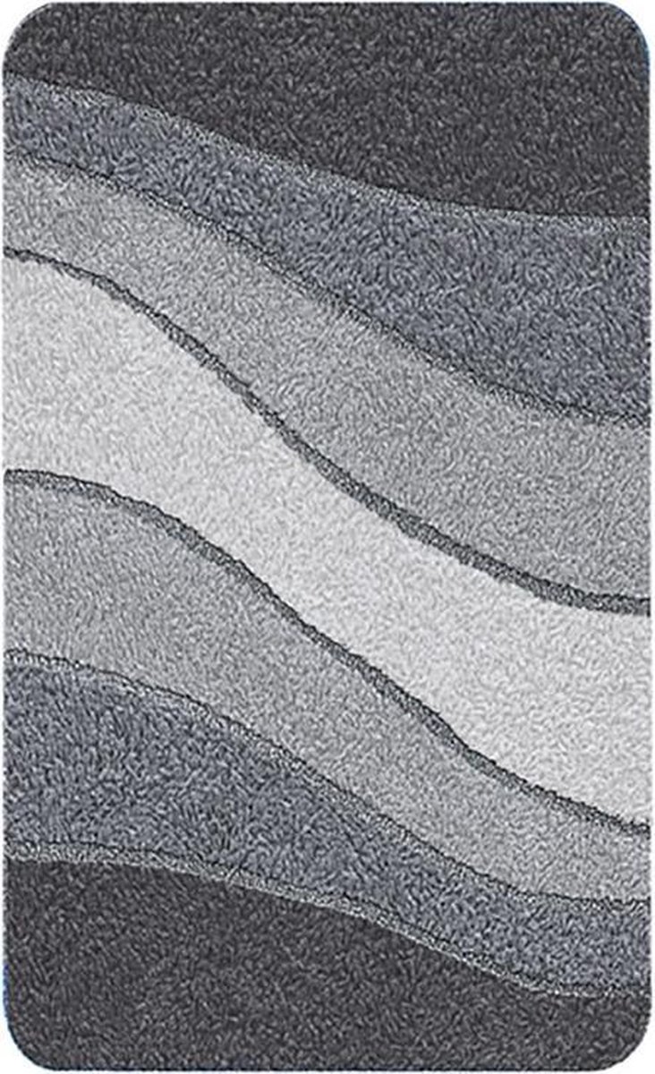 Badmat Ocean Leisteen Grijs 60x100cm