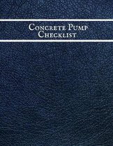 Concrete Pump Checklist