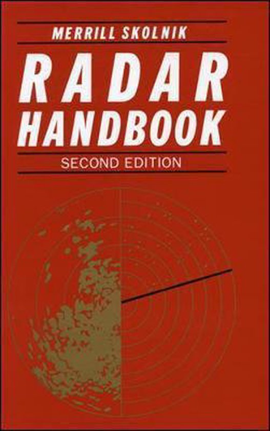 RADAR HANDBOOK 9780070579132 Merrill Skolnik Boeken