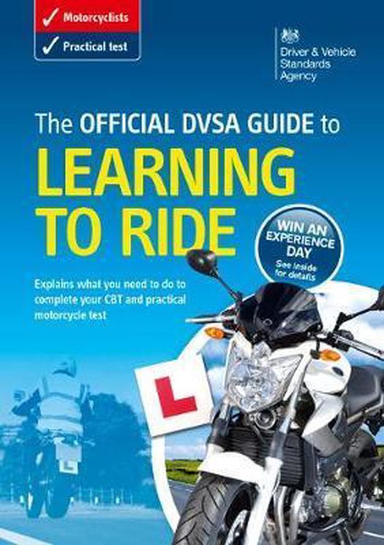 The official DVSA guide to learning to ride - cover