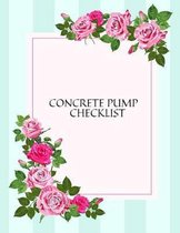 Concrete Pump Checklist