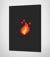 Flame Canvas | 80x120 cm