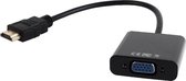 Gembird A-HDMI-VGA-03 cable gender changer Noir