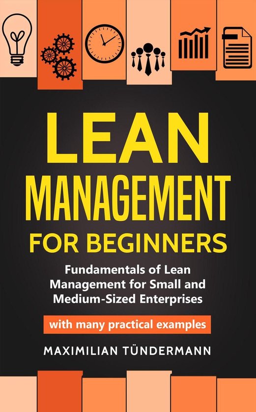 Lean Management for Beginners: Fundamentals of Lean Manageme ... - cover