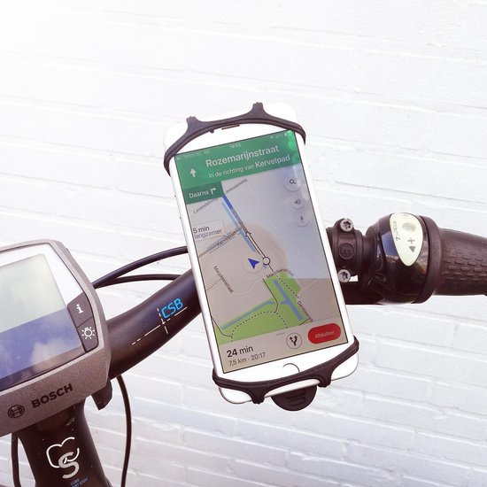 Telefoonhouder voor mobiel op fiets Fietshouder mobiel Houder fietsstuur