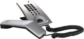 AGFEO T11 analoge telefoon, ELEGANT model,  zilverkleurig
