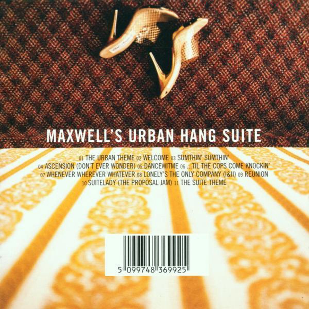 Maxwell s Urban Hang Suite Maxwell CD album Muziek Bol