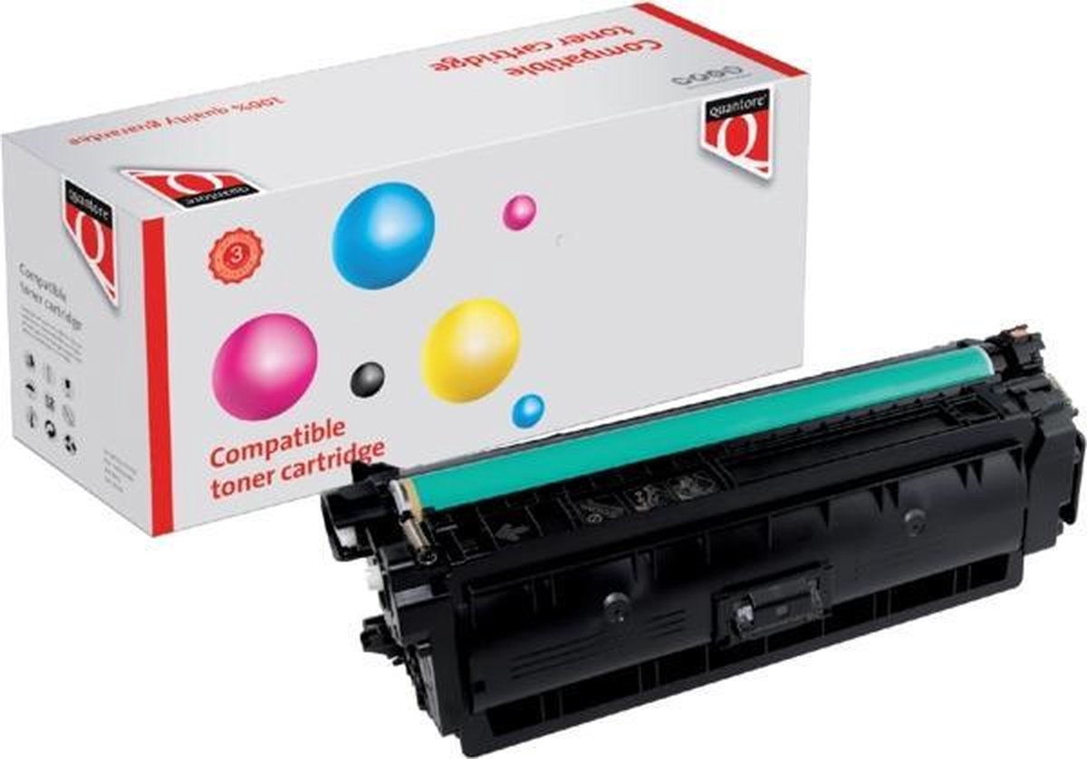 Quantore toner cartridge HP 508X (CF360X) zwart