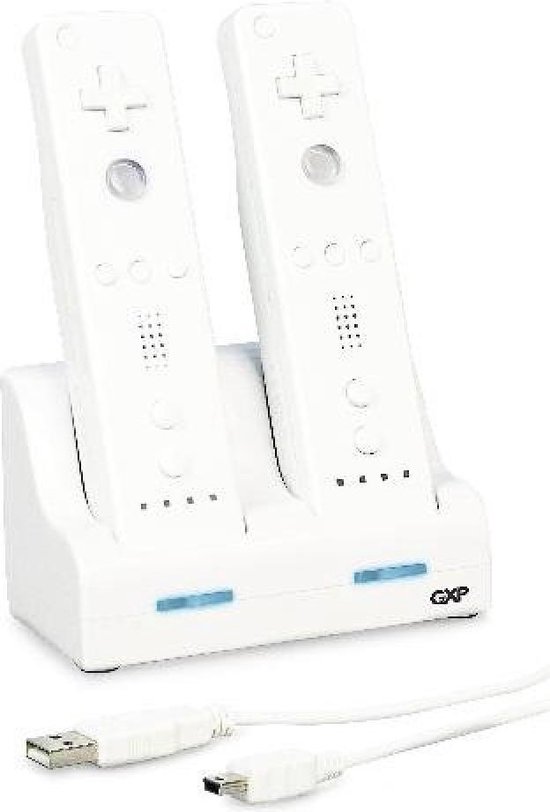 Aardappelen Uit genade Twin Remote Charger Oplaadstation voor Wii controllers | bol.com