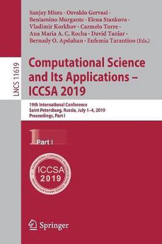 Lecture Notes in Computer Science11619- Computational Scienc ... - cover