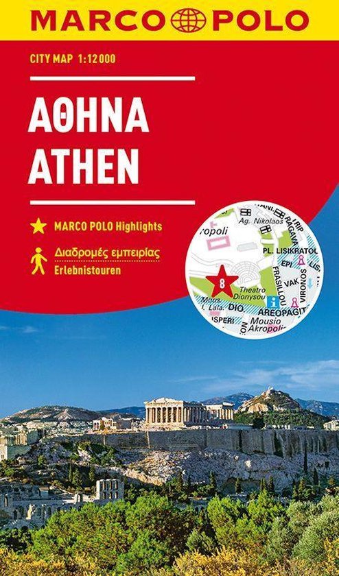 MARCO POLO Cityplan Athen 1:12 000 - cover