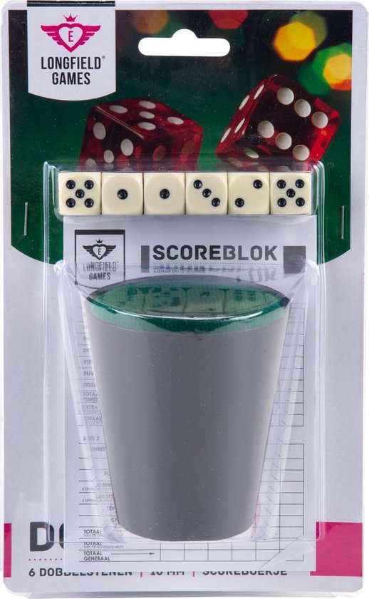 Gezin dobbelspel cadeautje