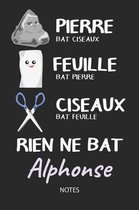 Rien ne bat Alphonse - Notes