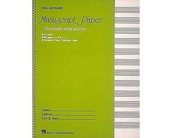 Standard Wirebound Manuscript Paper