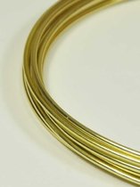 2mm Goud Ijzerdraad 12 meter 100gram