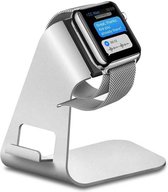 2 in 1 Apple watch stand hoog - Zilver