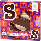 Chocoladeletter "S" melkchocolade 12x40g UTZ