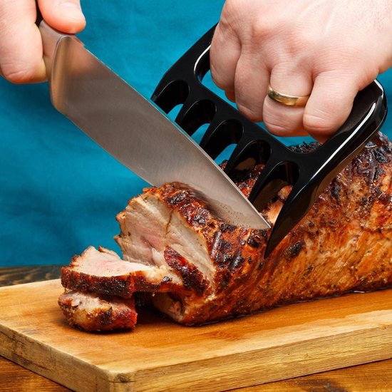 Tangkula BBQ Meat Claws Tongs Pull Handler Handling Fork Shredding Lift Toss Pork 