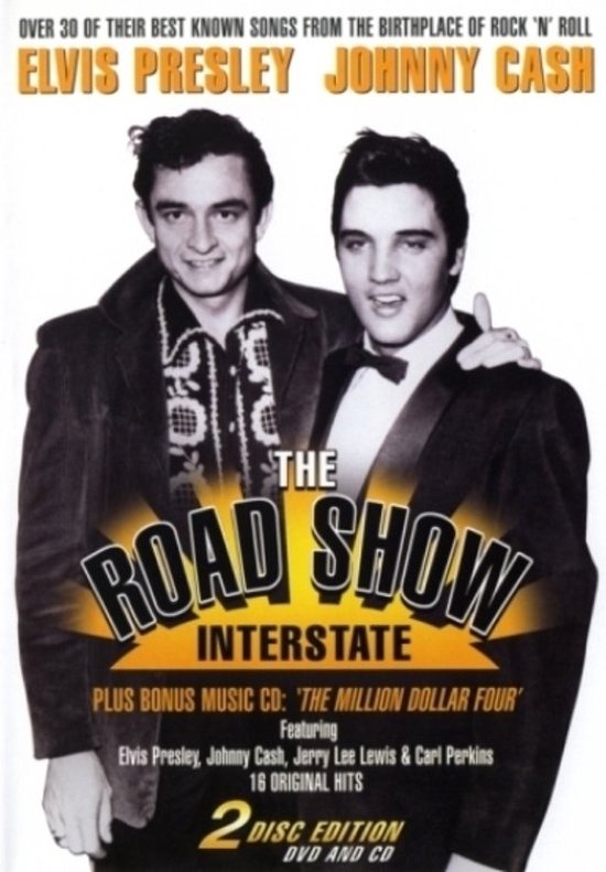 Cover van de film 'Elvis Presley & Johnny Cash - Road Show'