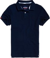 Superdry Poloshirt - Maat S  - Mannen - navy