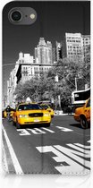 Book Case iPhone SE (2020/2022) Hoesje New York Taxi