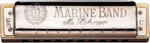 Hohner Marine Band Classic C mondharmonica - marineband - autentiek - legendarisch , echte houten kam - originele blues sound