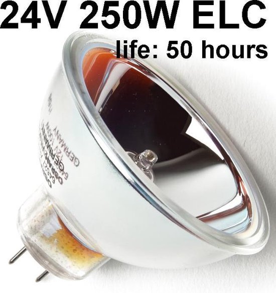 Osram Koudespiegellamp Halogeen 24V / 250W HLX GX5.3 - (ELC) | bol.com