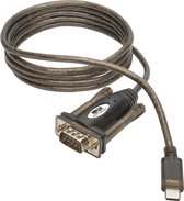 Tripp Lite U209-005-C seriële kabel Zwart 1,52 m DB9 USB-C