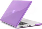 Qatrixx Macbook Pro 15 inch Hard Case Cover Laptop Hoes Purple Paars