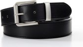 Leren riem - Heren riem - zwart - 95 cm