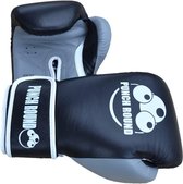 Punch Round ELITE PRO Bokshandschoenen Zwart Grijs 14 OZ Punch Round Bokshandschoenen